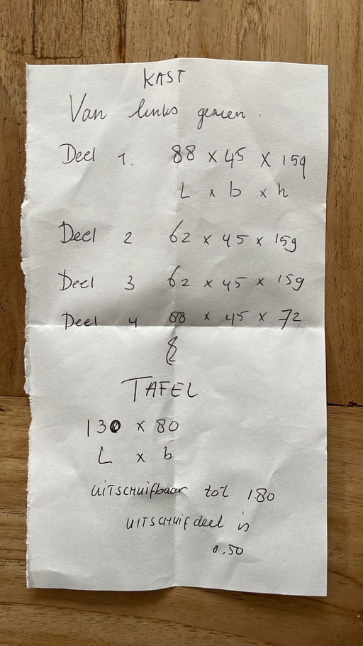 Teak wall unit, Danish design, 1960s