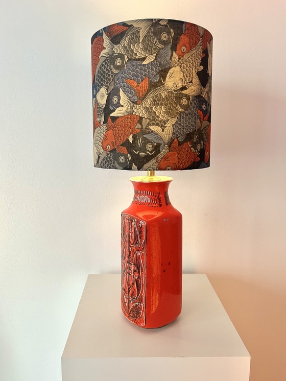 Image 1 of Table lamp from the 1960s, vase Bay - Bodo Mans