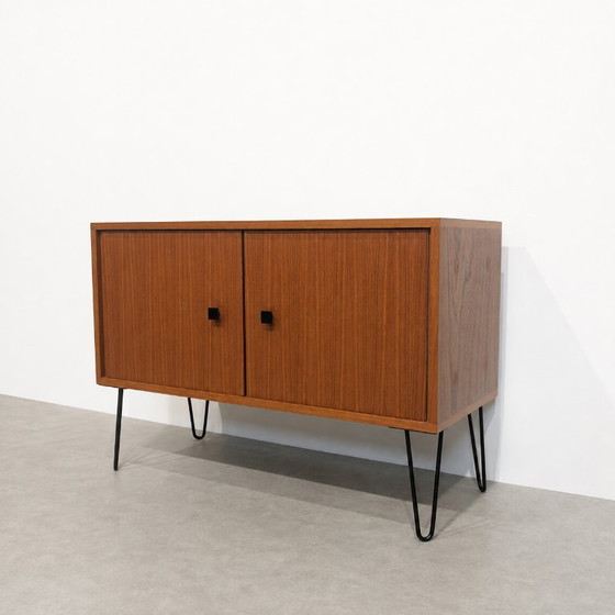 Credenza bassa MDK vintage – Belgio, anni '60 – Mobili TV, Wood (photo 3 of 9)