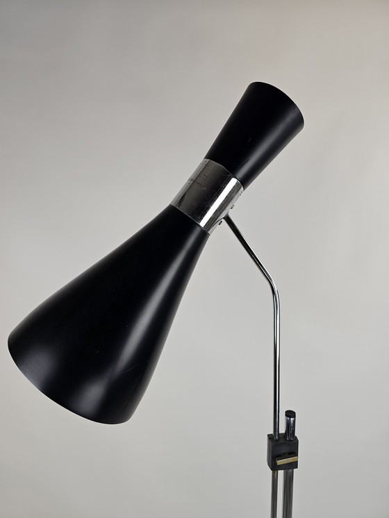 Image 1 of Lampada da terra Diabolo di Jo Hammerborg per Fog and Morup, anni '60