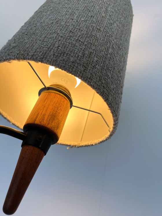 Image 1 of Lampada da terra vintage in teak anni &#39;60