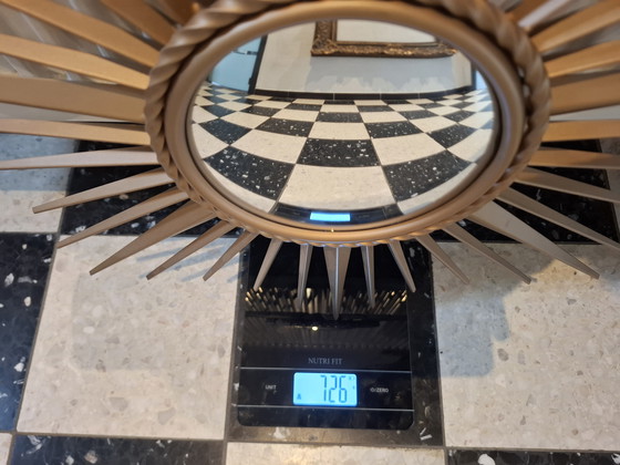 Image 1 of Specchio solare da 50 cm di Chaty Vallauris, firmato nel 1960.