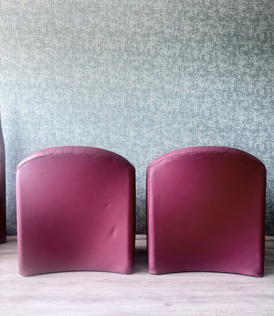 Image 1 of 2x Rares fauteuils Vintage Artifort Ben, par Pierre Paulin