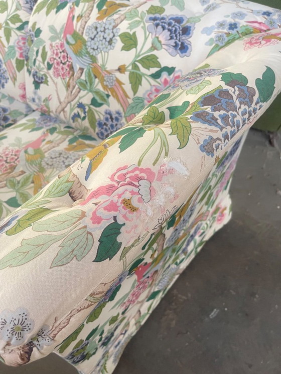 Image 1 of Vintage 2 seater sofa from DUX in GP&J Bakers fabric