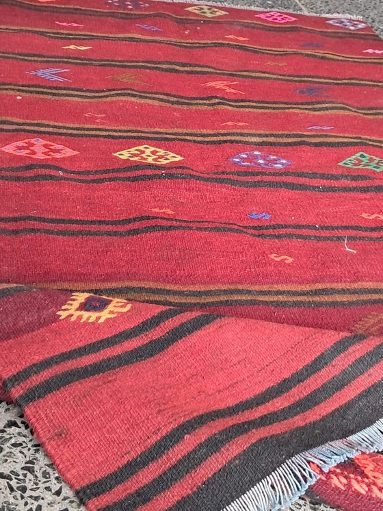 Image 1 of Kilim turco tessuto a mano 155x98 cm
