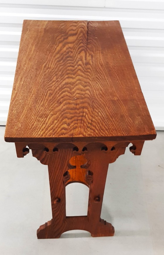 Image 1 of Mesa auxiliar de roble