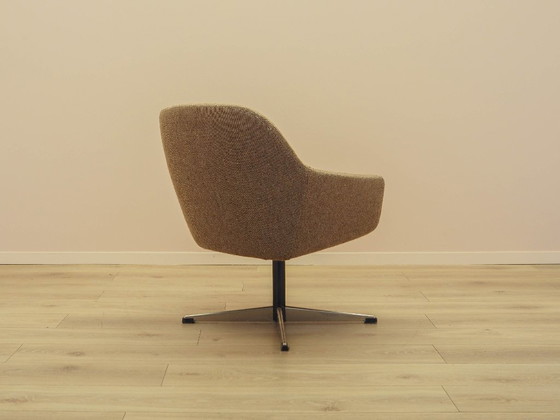 Image 1 of Brown armchair, Danish design, 1970s, production: Denmark