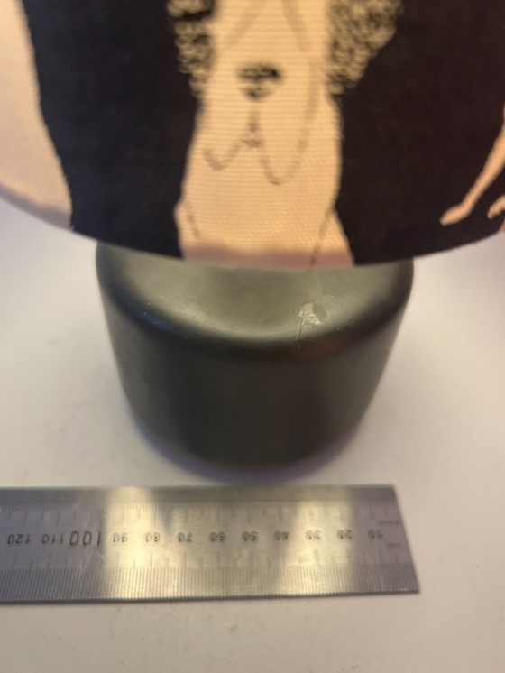 Image 1 of Upgecycelte Vasenlampe aus Melitta-Keramik (1950er/1960er Jahre)