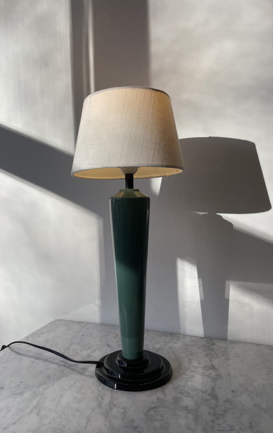 Image 1 of Ceramic table lamp (vintage)