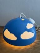 Wolkenlampe IKEA Skojig blau