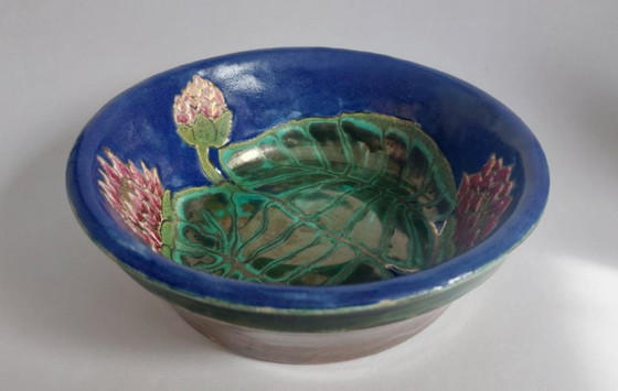 Image 1 of Leo Muysken (1907-1984) - Earthenware - Vase and Bowl