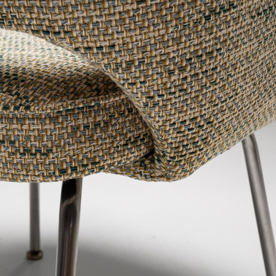 Image 1 of Model 71 Dining Chair in Green-Yellow by Eero Saarinen for Knoll