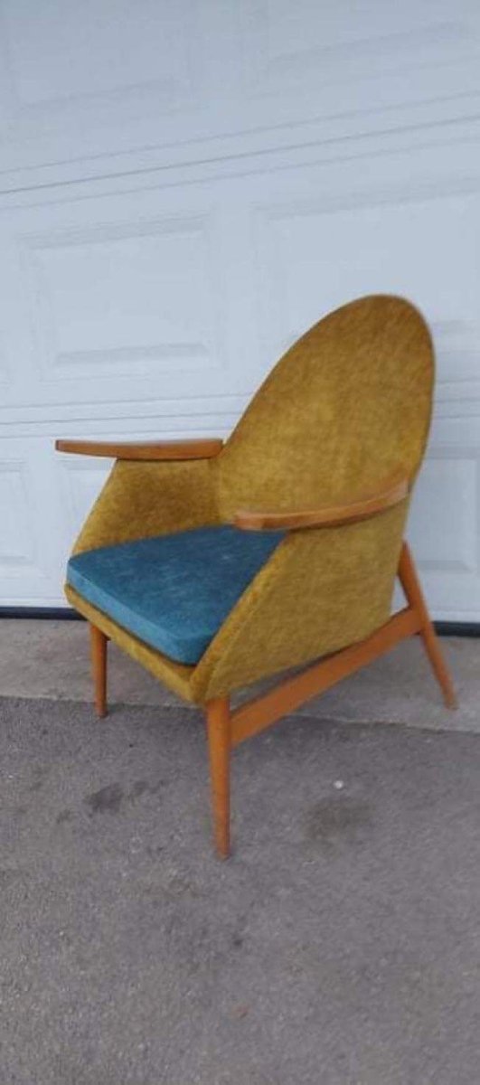 Fauteuils Mid-Century, années 1960, Lot de 2 – Mid Century Modern (photo 3 of 6)