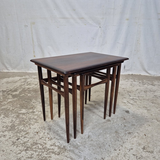 Image 1 of Poul Hundevad, Mimiset danois vintage en palissandre des années 1960