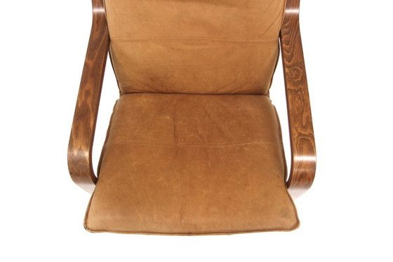 Vintage Leather Armchair, 1960, Ikea, Scandinavian (photo 7 of 7)