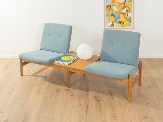 Image 1 of Bench Sofa with Coffee Table, Gunnar Sørlie