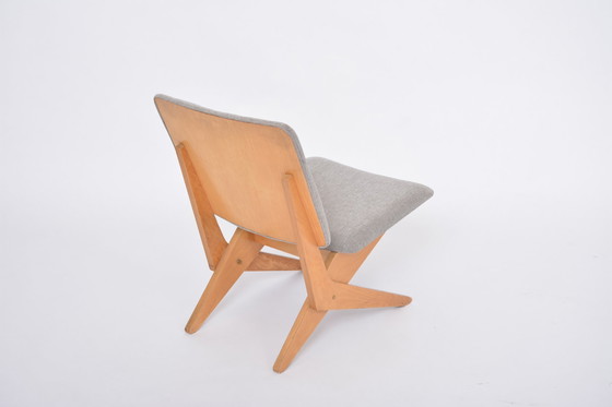 Image 1 of Dutch Mid-Century Modern FB18 Scissor Chair by Jan Van Grunsven for UMS Pastoe
