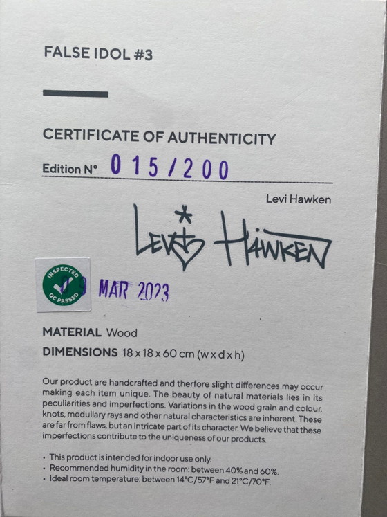 Image 1 of Levi Hawken – Falsches Idol #3