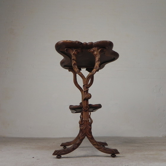 Image 1 of Jugendstil-Teetisch im Stil von Emile Galle