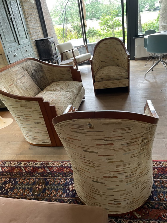 Image 1 of Sofagarnitur im Art-Deco-Stil