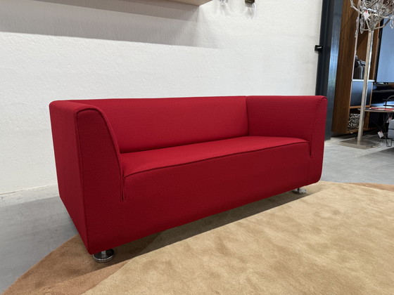Image 1 of Divano Gelderland 4800 Bank 2 posti in tessuto Vidar rosso 160