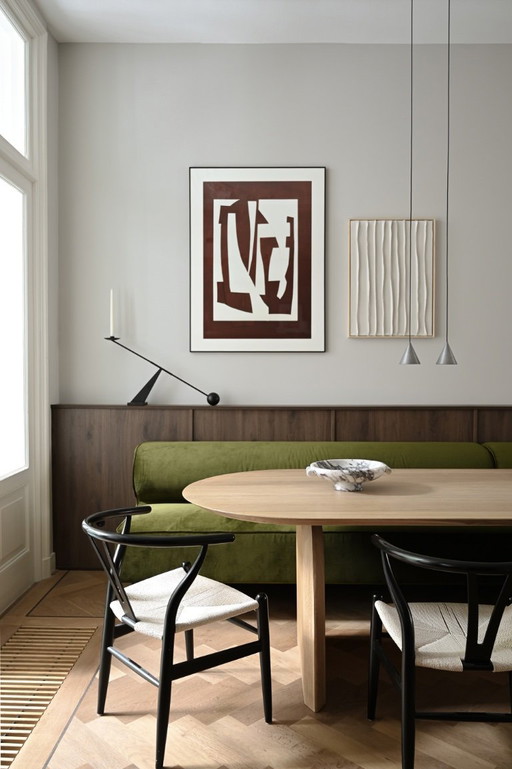 2x Audo Copenhagen Eave Dining sofa 200cm