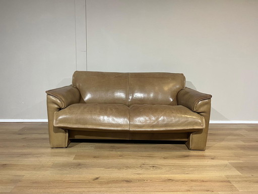 Leolux 760 Bulli - Vintage - 2-Sitzer Sofa - Leder - Design