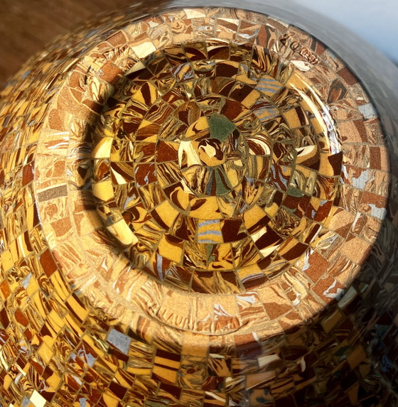 Image 1 of Jean Gerbino Vallauris ceramic vase – mosaic technique – signed