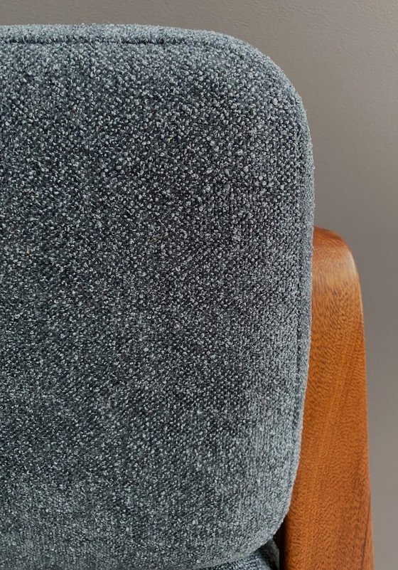 Image 1 of Highback chair by Wilhelm Knoll 1960s reupholstered