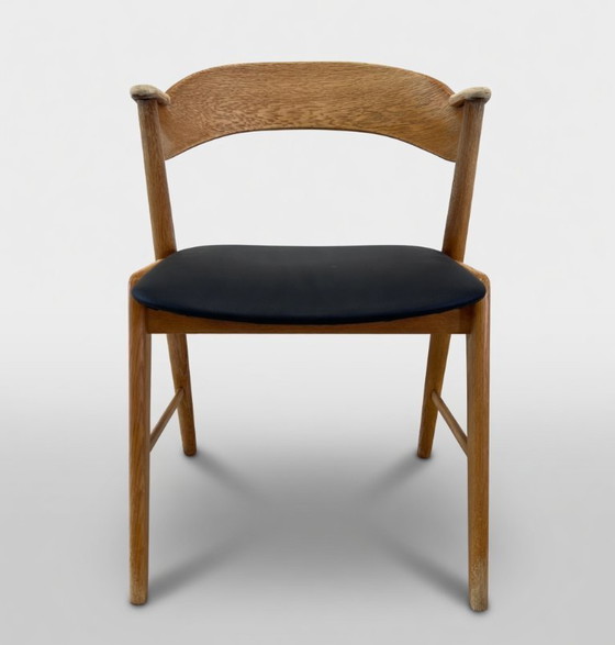 Image 1 of Kai Kristiansen Modell 32 Esszimmerstühle, Korup Møbelfabrik.