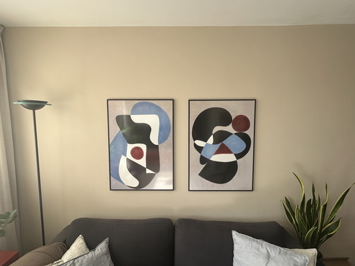 2x Simone Florell print + frame - Florell Studio