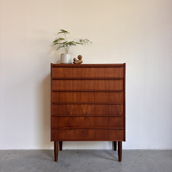 Image 1 of Vintage Danish Drawer Cabinet Teak