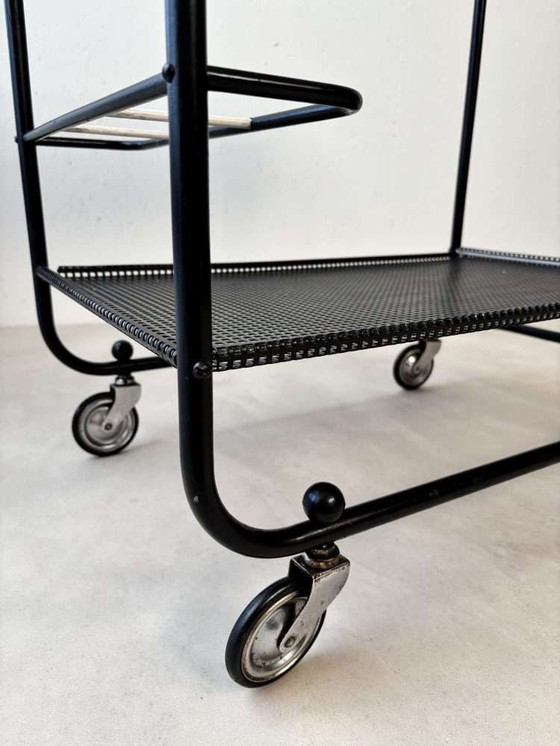 Image 1 of Chariot à thé Pilastro par Tjerk Reijenga, 1960