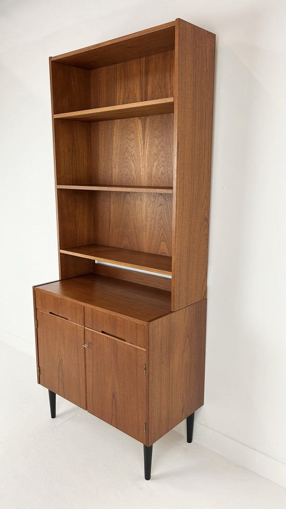 Librerie vintage svedesi in impiallacciatura di teak – Legno (photo 5 of 15)