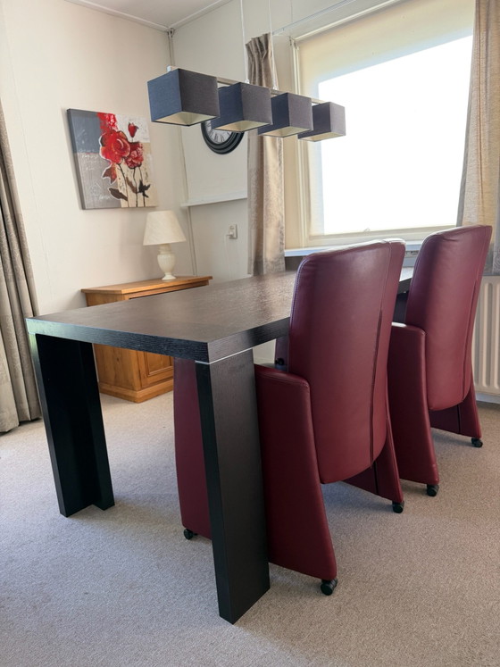 Modern Wenge Dining Table 160x90 – Wood (photo 6 of 9)