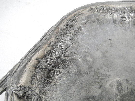 Plato de Verit, Varsovia, Polonia, principios del siglo XX. – Accesorios de mesa, Metal, Silver (photo 6 of 12)