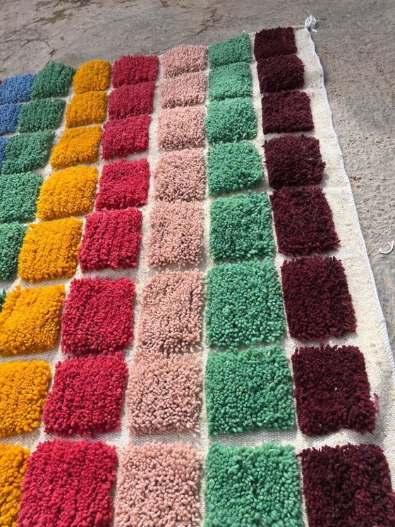Image 1 of Alfombra bereber de lana multicolor 270cmx170cm