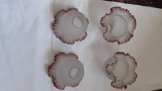 Image 1 of 4 Large Antique Globes Tulips