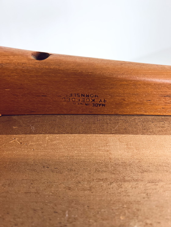 Image 1 of 4x Chaise de salle à manger 'Eva', Niels Koefoed, Koefoeds Hornslet '60