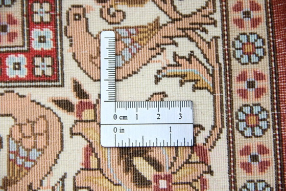 Image 1 of Originele, authentieke, pure zijden Hereke 150 x 92 cm, in topconditie.