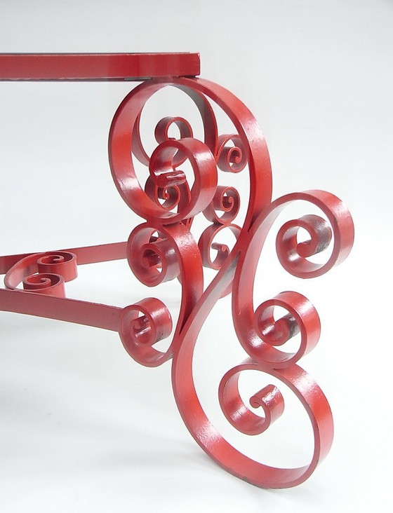 Image 1 of Beverly, table basse de style Mid-Century, États-Unis, années 1960, unique !