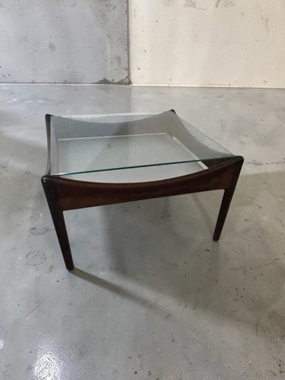 Image 1 of Set di 2 poltrone di design + tavolo Mid Century Kristian Vedel per Søren Willadsen Møbelfabrik Danimarca anni '60