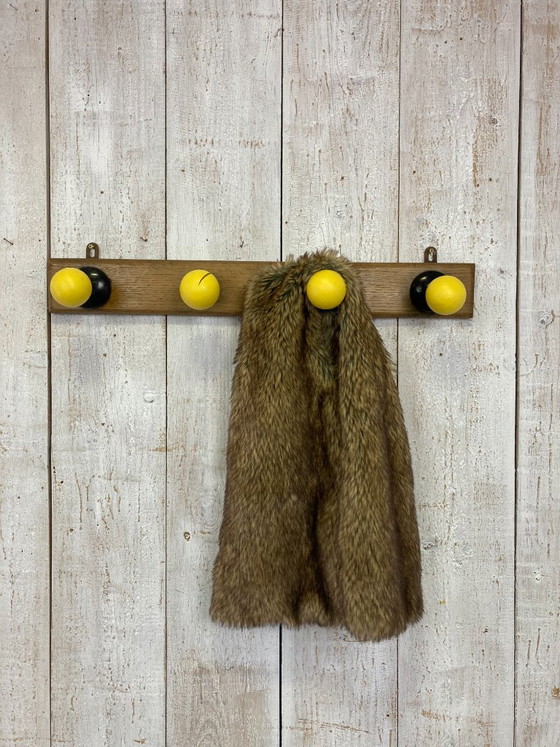 Vintage Bistro Coat Rack – Metal, Wood (photo 8 of 10)