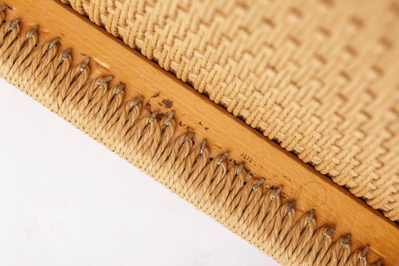 Image 1 of Niels Otto Møller Model 84 Dining Chairs Set of 4, Oak, 1970s Danish Mid Century Modern, Woven Cord Seats