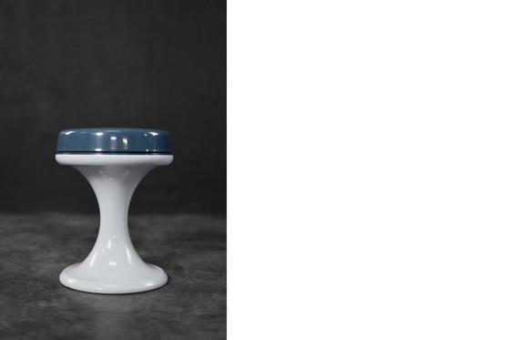 Image 1 of Vintage Space Age Plastic Stool from Emsa, West Germany, 1960s