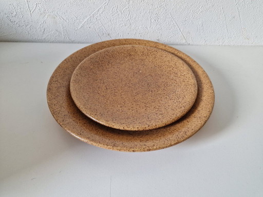 Longchamp Vintage-Steingut-Geschirr