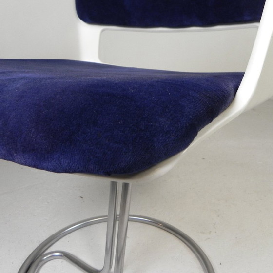 Image 1 of Gispen chair with fiberglass shell, 1960s
