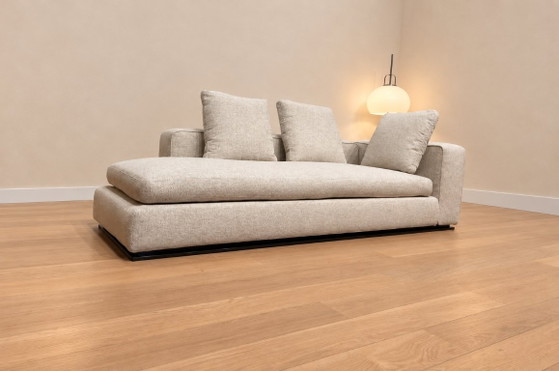 NUOVO Minotti Powell Chaise longue Ecru + GARANZIA, Tessile, Altro, Beige, Modern (foto 3 di 10)