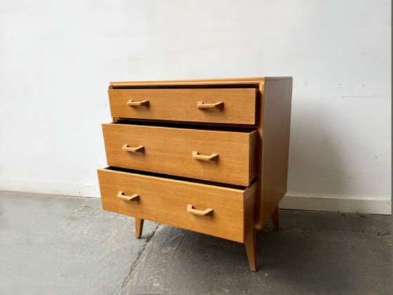 Image 1 of Cómoda de roble 'Brandon' de Gomme, mediados de siglo, años 50, plano G / E