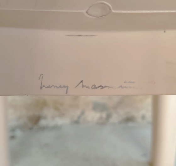Sedia di design monoblocco di Henry Massonnet per Stamp - anni '80 – Sedie da pranzo, Plastica (photo 7 of 10)